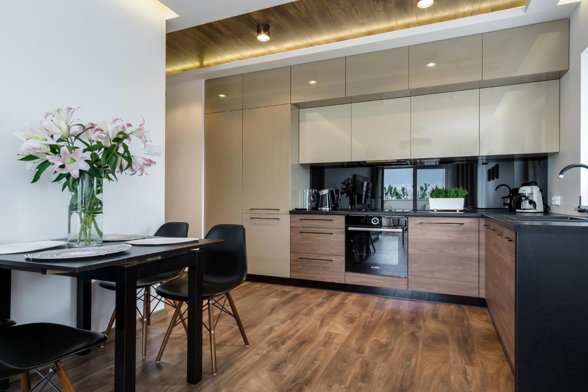 Mikki Albatross Towers Apartment Gdansk Bagian luar foto